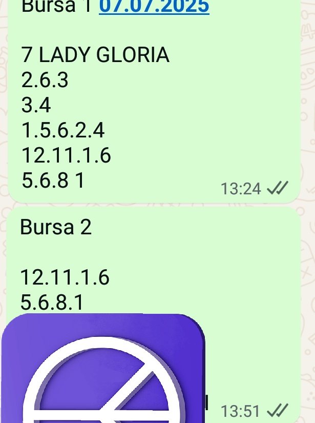 42 lira ganyan INCILI HAT...sahadan tahmin......