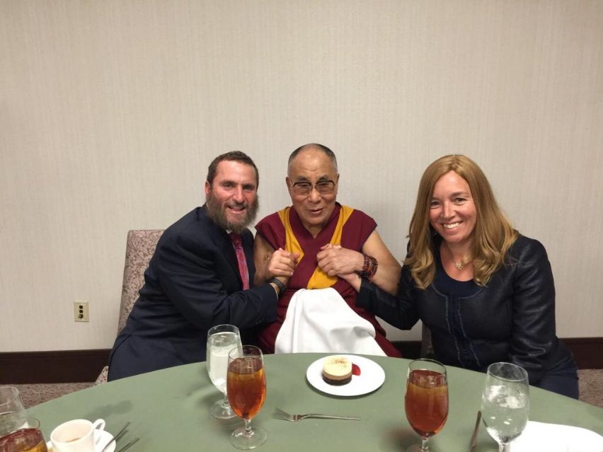 Mazal Tov and Happy Birthday to the <a href="/DalaiLama/">Dalai Lama</a> who just turned 90!
