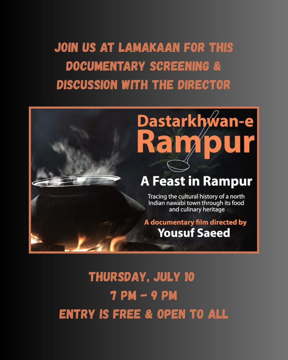 #Hyderabad folks, Yousuf Saeed will be in town from #Delhi and <a href="/lamakaan/">Lamakaan</a> will be screening his documentary. 

Do join on Thursday, July 10 at 7 pm.