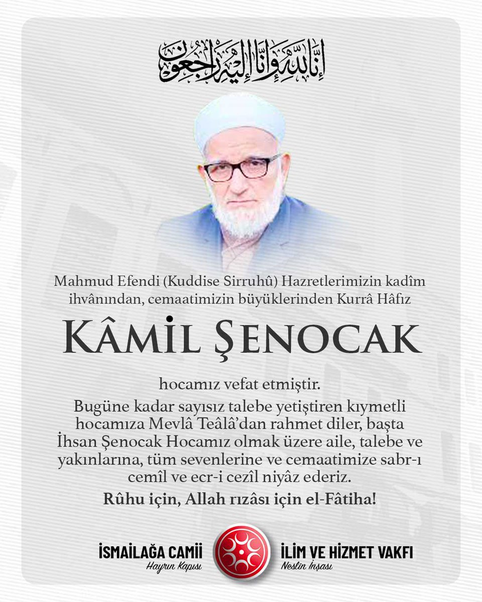 İsmailağa Camii tweet media
