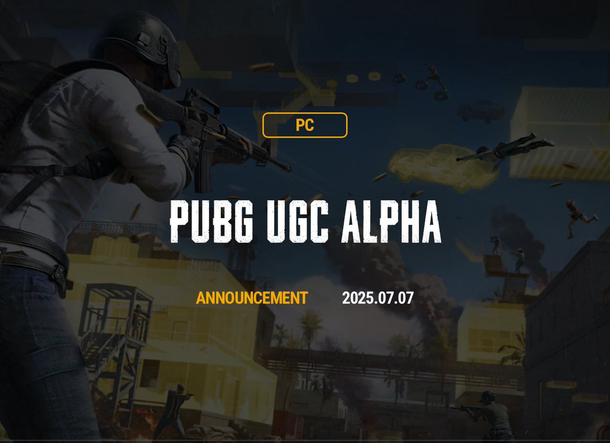And here it is! PUBG UGC (mod tools)

PC access only for the alpha. Basically it will be a sort of map editor at first but I’m excited to jump in ane see what people create! 

pubg.com/en/news/8865
