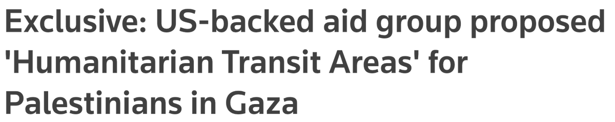 Another day, another false headline.

<a href="/Reuters/">Reuters</a> @aramroston <a href="/JonathanLanday/">Jonathan Landay Reuters</a> referenced a so-called “GHF presentation” that we’ve never seen, never created, and had no part in. When we asked to review the document, they refused to share it. We told them clearly: GHF has no