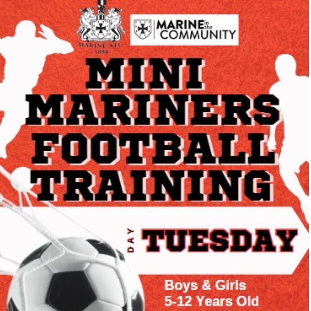 CommunityMarine's tweet image. Don't forget Tomorrow, coaching will take place from 5 to 6 PM. Additionally, our Champions League tournament will be held Wednesday from 5 to 6 PM. We hope to see everyone there! ⚽🤍🖤⚓ @MarineAFC
