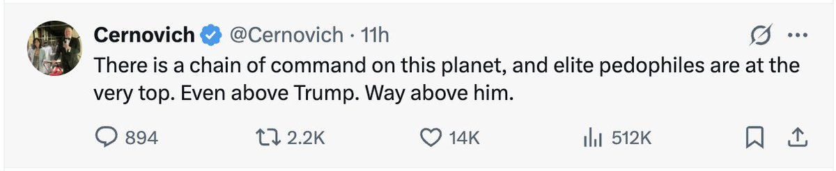 This part of Trump fandom drives me crazy. He is at once "daddy" the I alone can fix it strong man, and also constantly the victim of some higher power whenever something goes wrong.