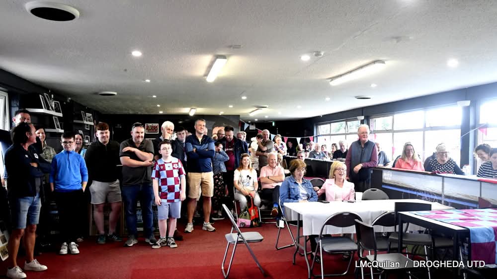 Drogheda United, in association with our community partners Fitz Scientific, <a href="/alzheimersocirl/">The Alzheimer Society of Ireland</a>, Tredagh Lodge, and <a href="/FAIreland/">FAIreland</a>, held our first ever Sporting Memories event on Saturday last in the 12th Man Lounge in Sullivan and Lambe Park.