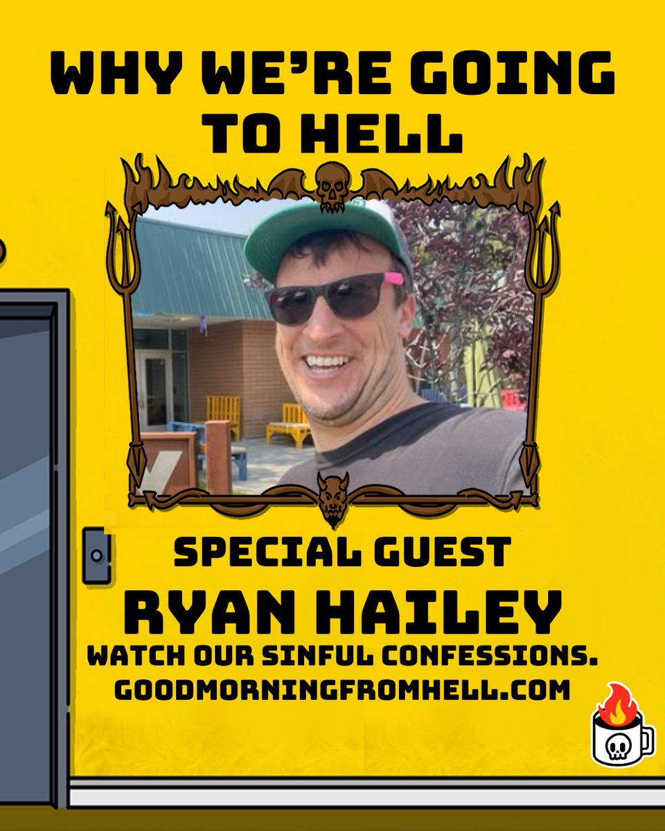 Good Morning From Hell (@morningfromhell) on Twitter photo This week on Why We're Going to Hell, Streamer and former Fun Haus member, <a href="/ryansgameshow/">Ryan's Shorts!</a>, joins us, to talk about all the things he's blown up with fireworks! This week on Why We're Going to Hell, Streamer and former Fun Haus member, <a href="/ryansgameshow/">Ryan's Shorts!</a>, joins us, to talk about all the things he's blown up with fireworks!