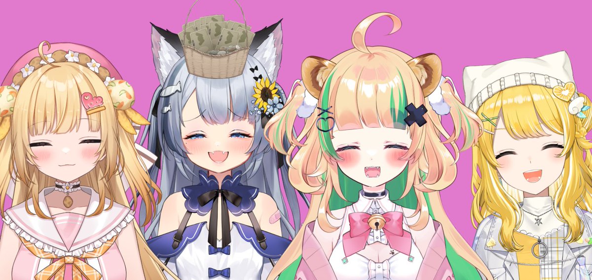 おつくぅ～～！！！
箱内七夕コラボ見に来てくれてありがとう！
久々の主催コラボだったから緊張したけどみんな来てくれてうれしかった～～！！
みんなの願いが叶いますように💛