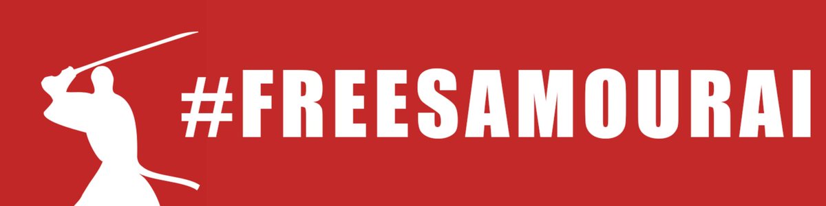 Day 439 since the Samourai Wallet developers were indicted, raided, &amp; arrested.

Non-custodial wallets are not money transmitters. CoinJoins are not money laundering. Drop the charges. Stop the lawfare.

Details: freesamourai.com

Support: p2prights.org/donate.html