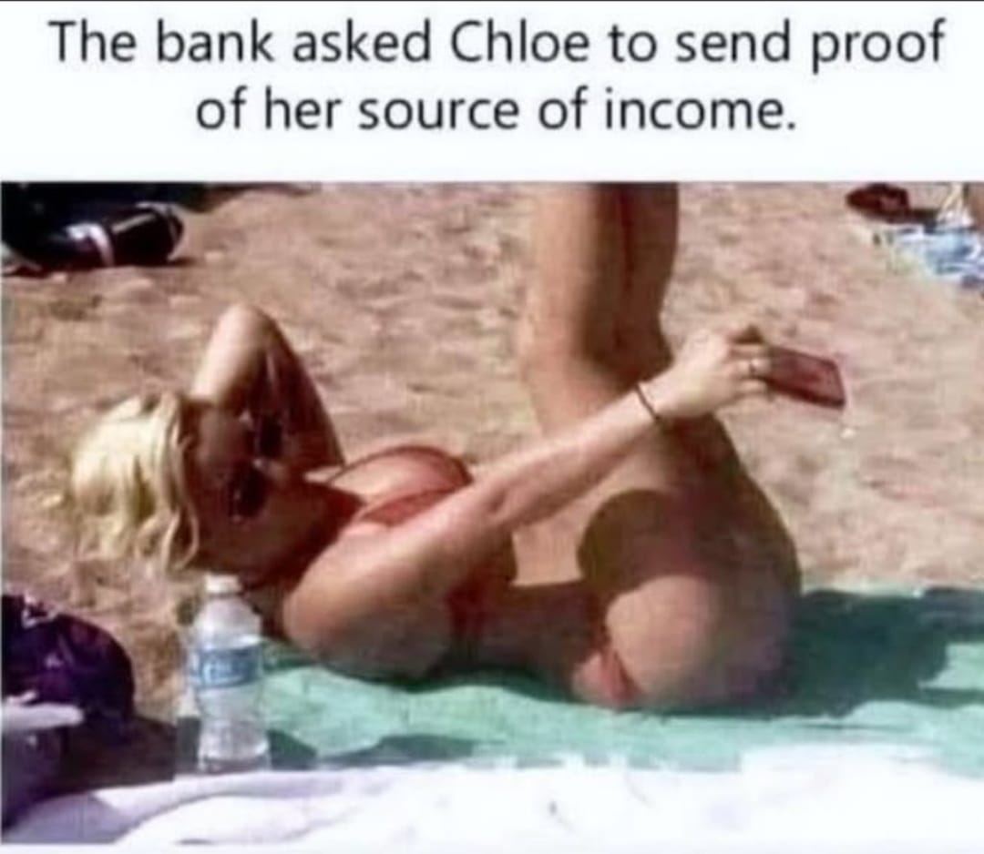 Fuck sake chloe🤣