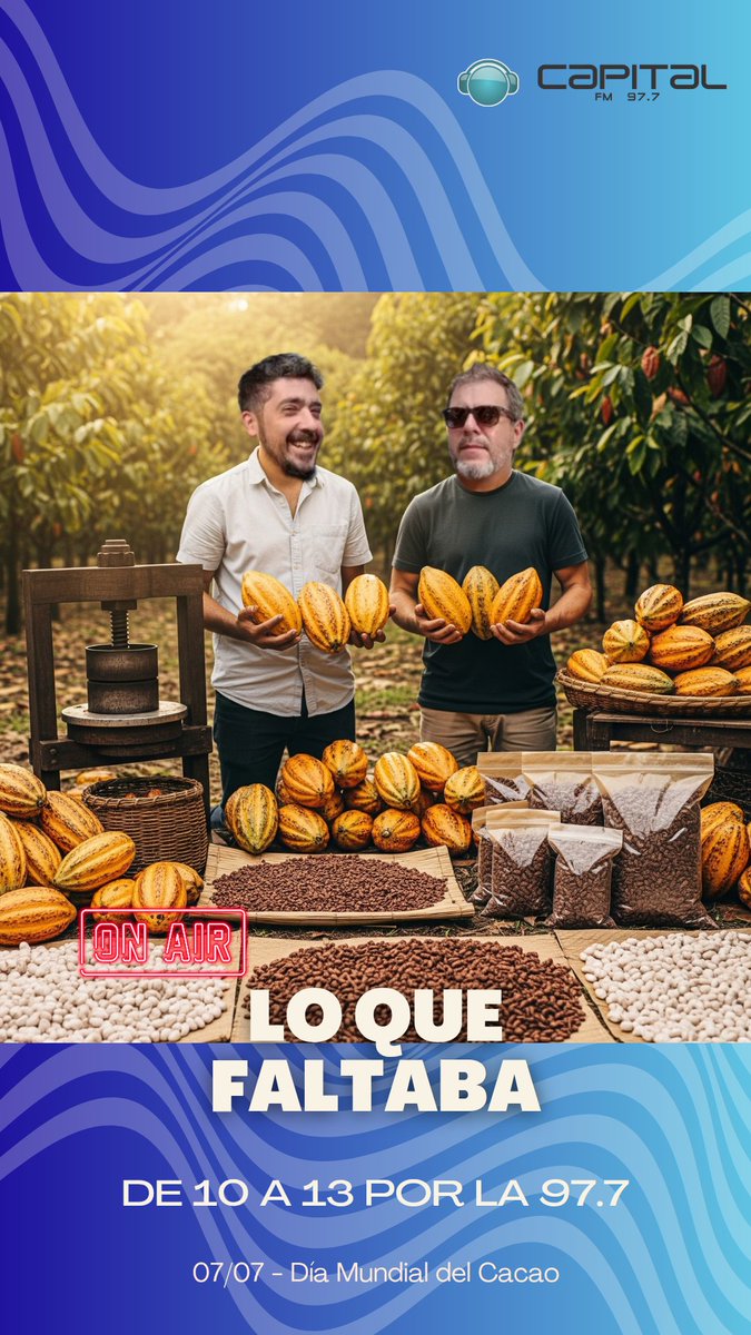 😁 ¡BUEN INICIO DE SEMANA! Llegó la hora de hacer historia. Escucha Lo Que Faltaba de 10 a 13 por la 97.7

<a href="/KimonSalta/">Kimón Demitrópulos</a>

#FMCapital #LoQueFaltaba #Salta