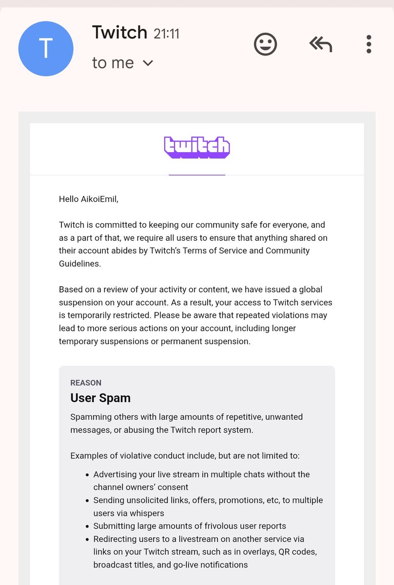 Mój pierwszy ban na Twitchu po pięciu latach strimowania. Dziękuję wszystkim widzom za wsparcie I zapraszam na strimy na KICK z IRL z Chin codziennie od rana!