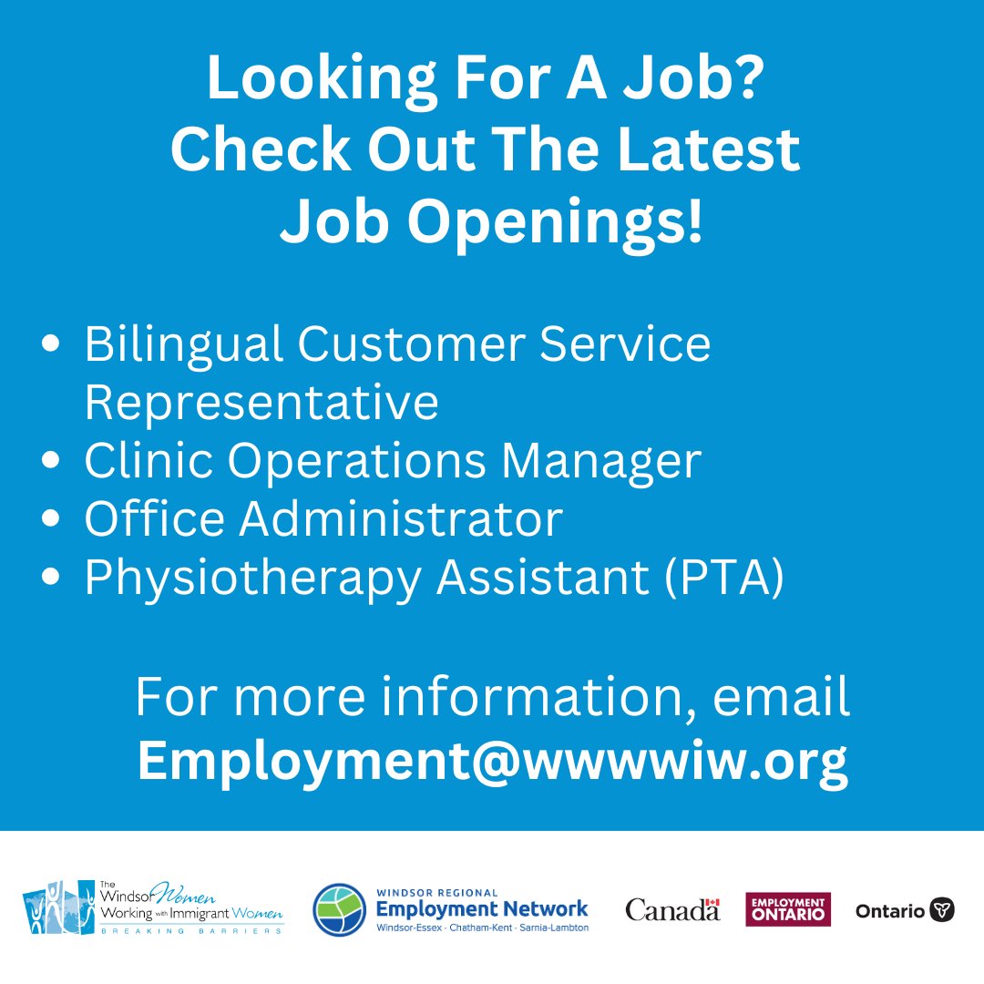 Looking for a job? Check out the latest job openings! wwwwiw.org/job-board/