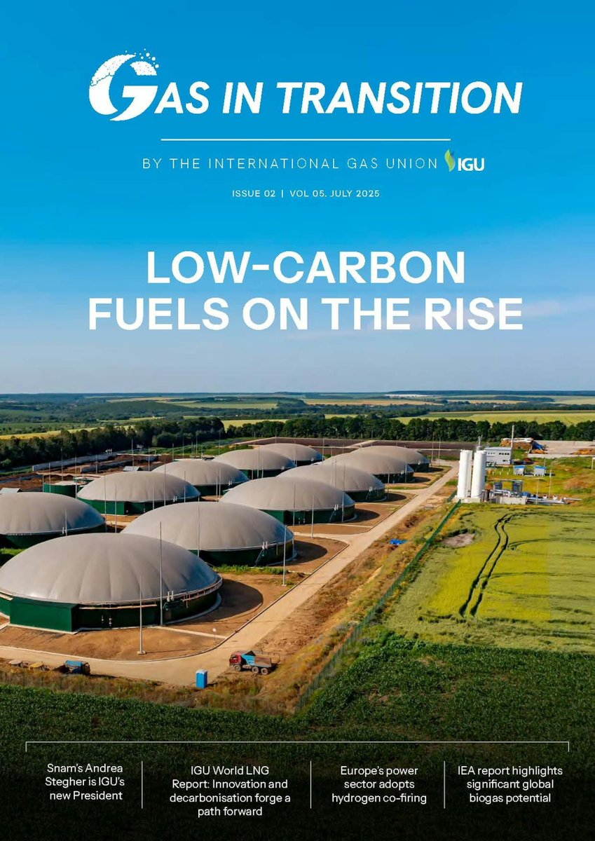 We are grateful to Technip Energies, Oman LNG L.L.C., Sempra Infrastructure, PERUPETRO OFICIAL and S&amp;P Global for their support of the July 2025 edition of our Gas In Transition magazine (available to do download here: buff.ly/4LQ6QEz )!

Their commitment and dedication