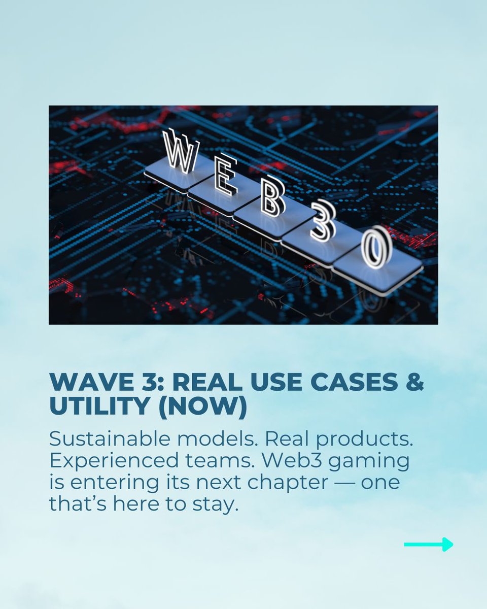 BobaMintHolding's tweet image. From hype to crash to clarity—Web3 gaming is entering a new era. Real teams. Real products. Real utility.
At WERD Studios, we’re still here—still building the future of gaming.
The next chapter starts now.

#WERDstudios #web3gaming #p2e #nft #metaverse #cryptogaming #gamingapp