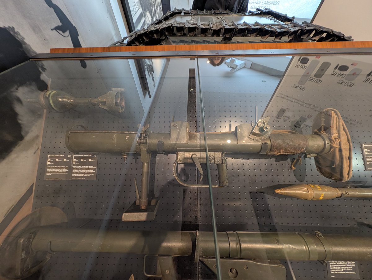 #BringUpThePIAT 

Has to be done. The bomb actually has its fuze carrier attached which is a detail you rarely see in displays, although in reality it would have been on the inside of the tail ring.