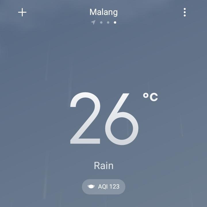 segini aja udah dingin apalagi nanti malem an😭😭😭