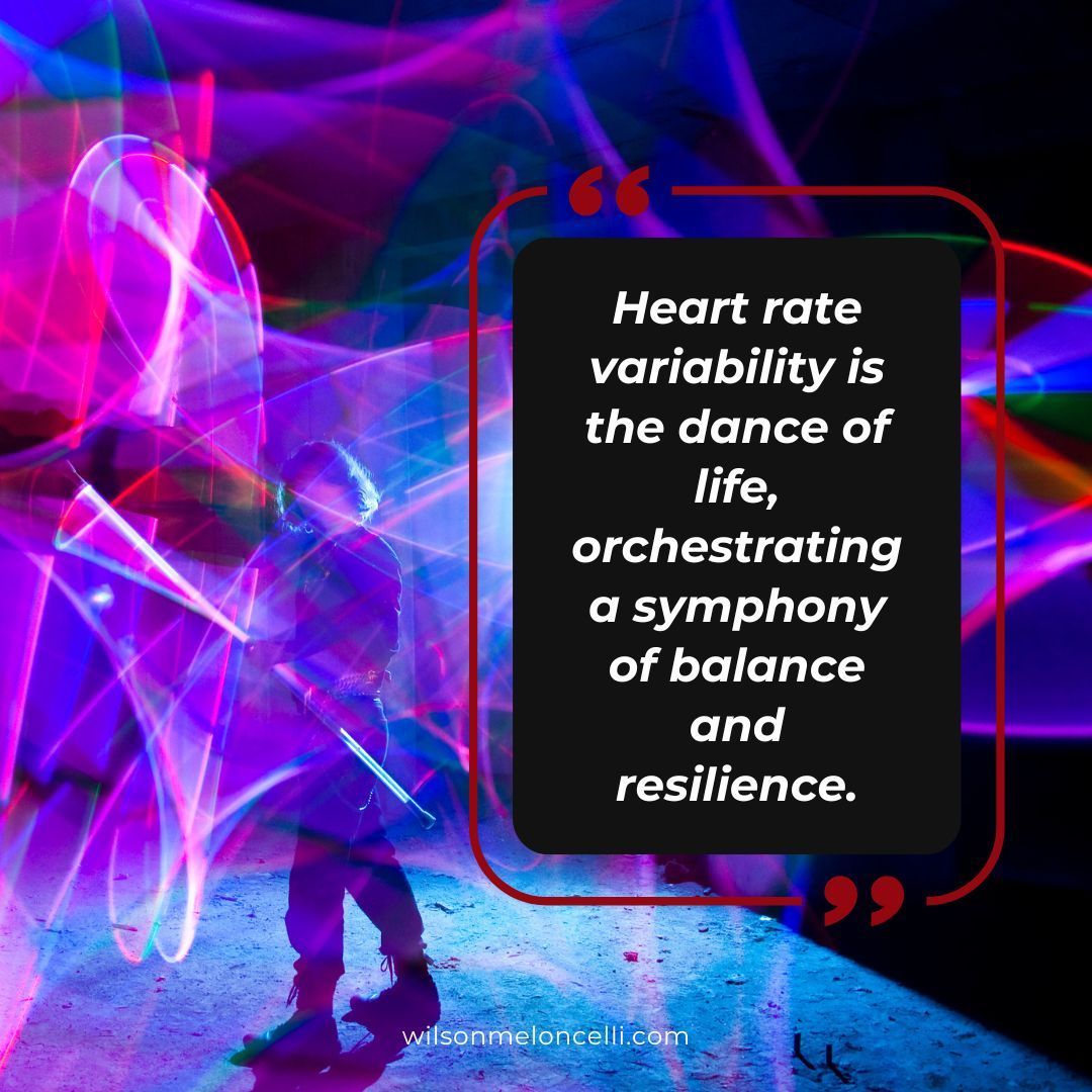 CWMeloncelli's tweet image. Discover your body&apos;s hidden language: Heart Rate Variability (HRV). It&apos;s the key to understanding your inner balance and resilience. Embrace this vital sign to optimize your well-being and unlock new levels of potential. #HRV #InnerHarmony #Wellbeing