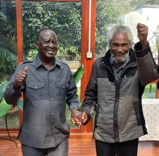 Orange Democratic Movement Party leader Raila Odinga is expected to address the media shortly outside Serena Hotel in Nairobi.