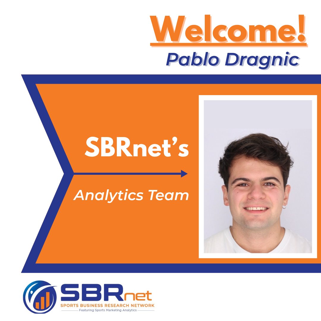 Please join us in welcoming Pablo Dragnic to the SBRnet Analytics Team!

Pablo is currently pursuing his M.S. in Sport Management at The George Washington University School of Business. 

We’re excited to have Pablo on board!