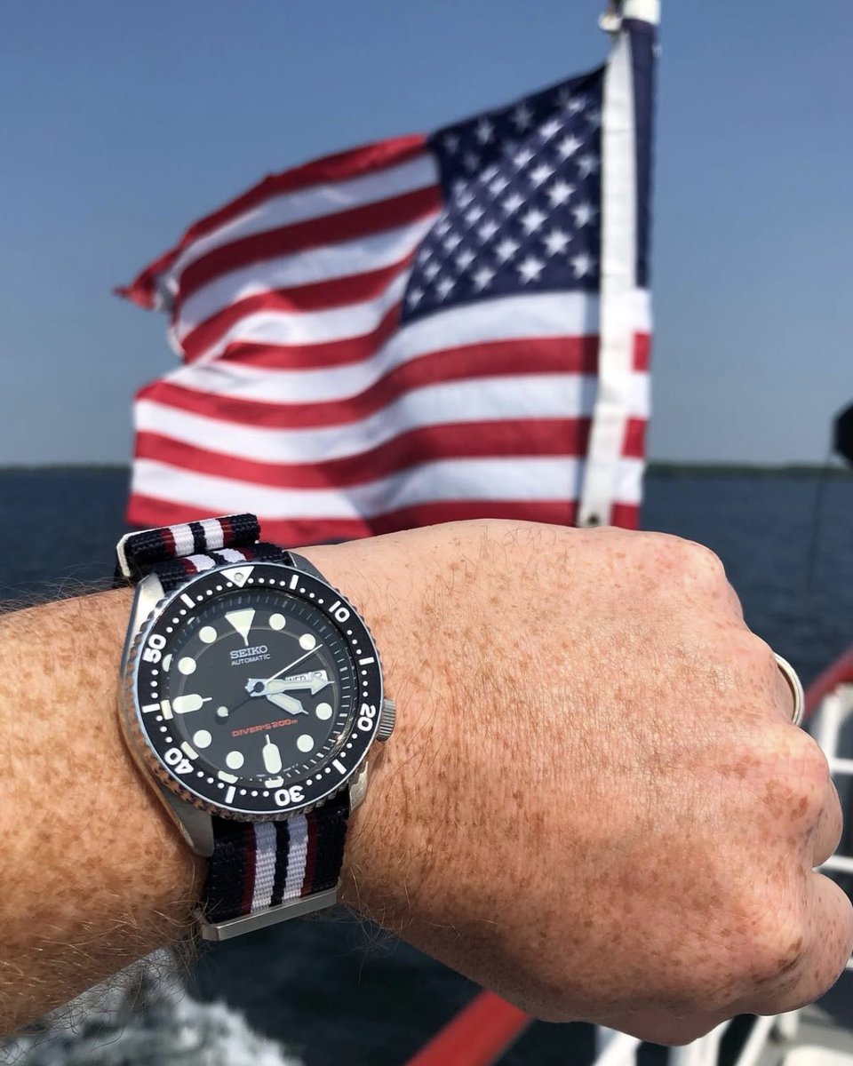 watchesofespion's tweet image. 4th of July- I hope you had a great weekend, for those who were working to keep us safe, we thank you.

It was humbling to see all of the Third Option Foundation fundraiser - USA Five Eye Straps in the wild.  I will be making another 20k donation to TOF this week from W.O.E.