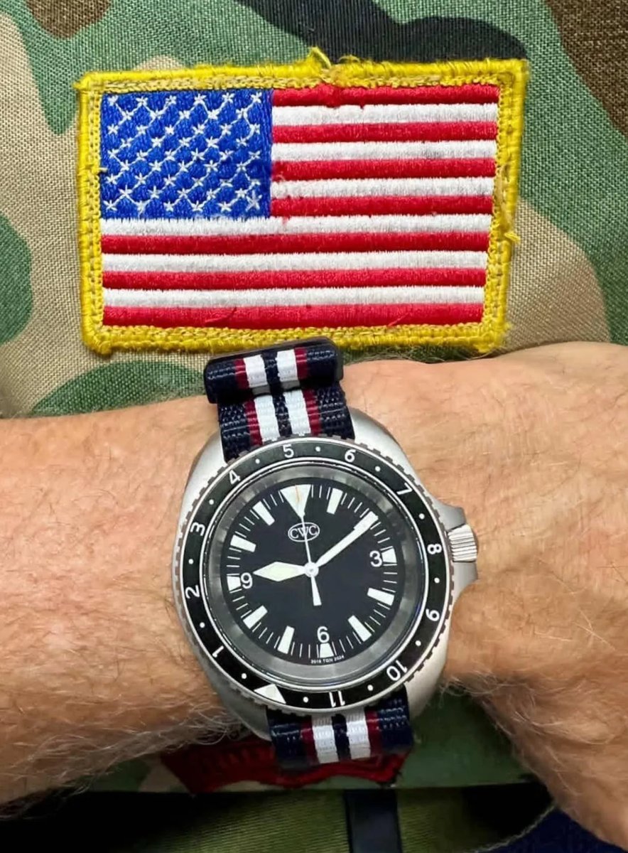 watchesofespion's tweet image. 4th of July- I hope you had a great weekend, for those who were working to keep us safe, we thank you.

It was humbling to see all of the Third Option Foundation fundraiser - USA Five Eye Straps in the wild.  I will be making another 20k donation to TOF this week from W.O.E.