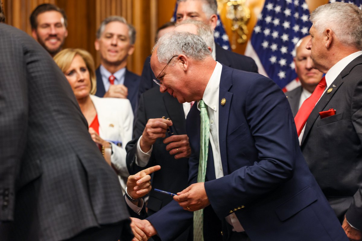 Energy and Commerce Committee (@housecommerce) on Twitter photo Last week <a href="/HouseGOP/">House Republicans</a> made history with the final passage of the One Big Beautiful Bill.
Republicans are putting America first by unleashing our energy, protecting Medicaid for our most vulnerable citizens, driving innovation, and strengthening our national security. Last week <a href="/HouseGOP/">House Republicans</a> made history with the final passage of the One Big Beautiful Bill.
Republicans are putting America first by unleashing our energy, protecting Medicaid for our most vulnerable citizens, driving innovation, and strengthening our national security.