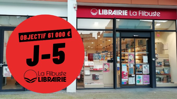 LaFlibuste_Lib's tweet image. Après six années d’existence et de lutte pour sa survie à Fontenay-sous-Bois, la librairie est menacée d’expulsion. Aidez-nous à la sauver !

fr.ulule.com/sauvons-la-lib…

 Pourriez-vous relayer cet  appel à soutien à notre librairie ? Fin de la cagnotte le 11 juillet.

Merci 🙏