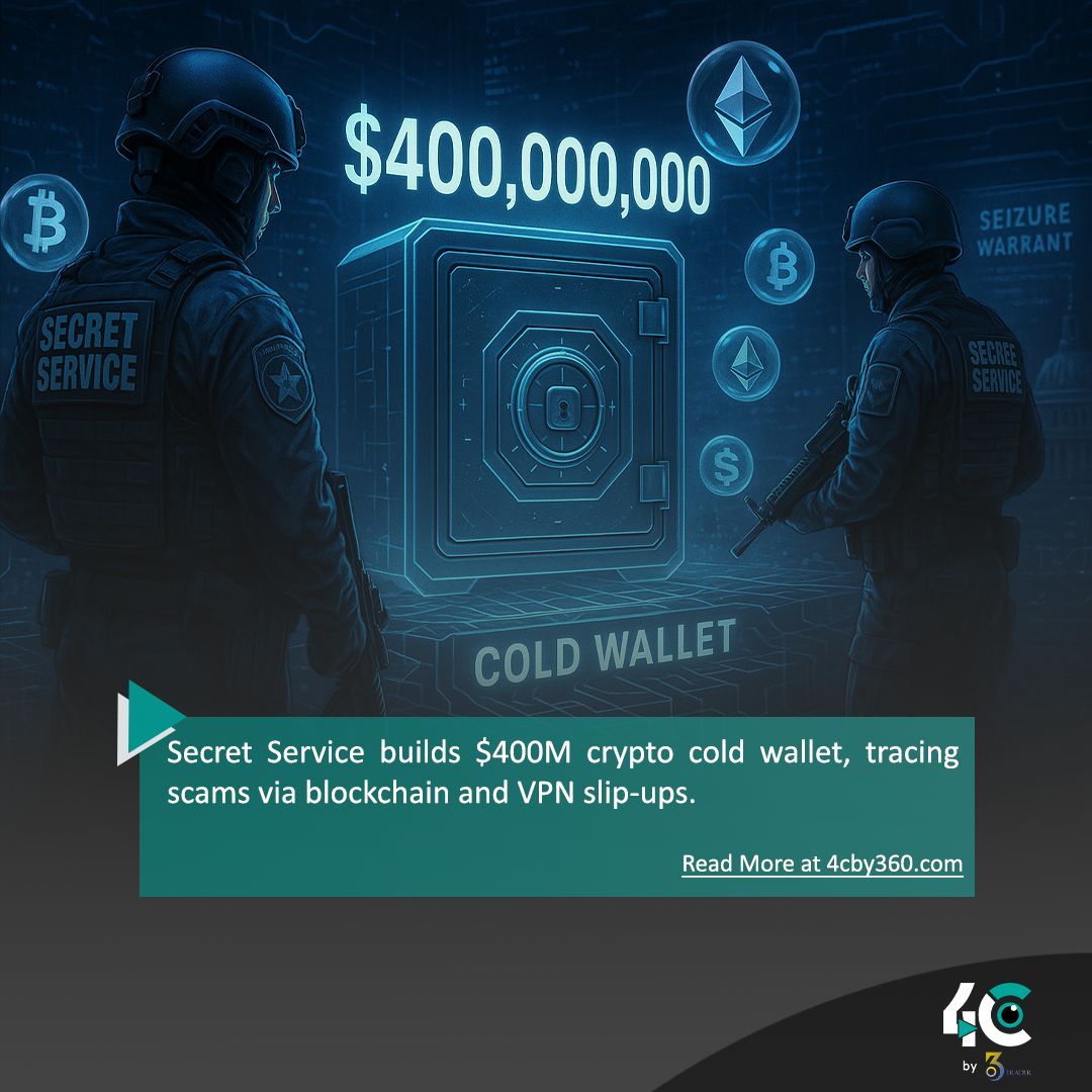 4cby360's tweet image. 🚨💰 Secret Service boosts cybercrime efforts with a $400M crypto cold wallet to track illicit funds via blockchain analysis and VPN flaws! 🔒💻 

#CryptoSecurity #Blockchain #SecretService #ColdWallet #CyberCrime #CryptoNews #VPN #360Elite #Team360 #HereComesTheBoom #4cby360