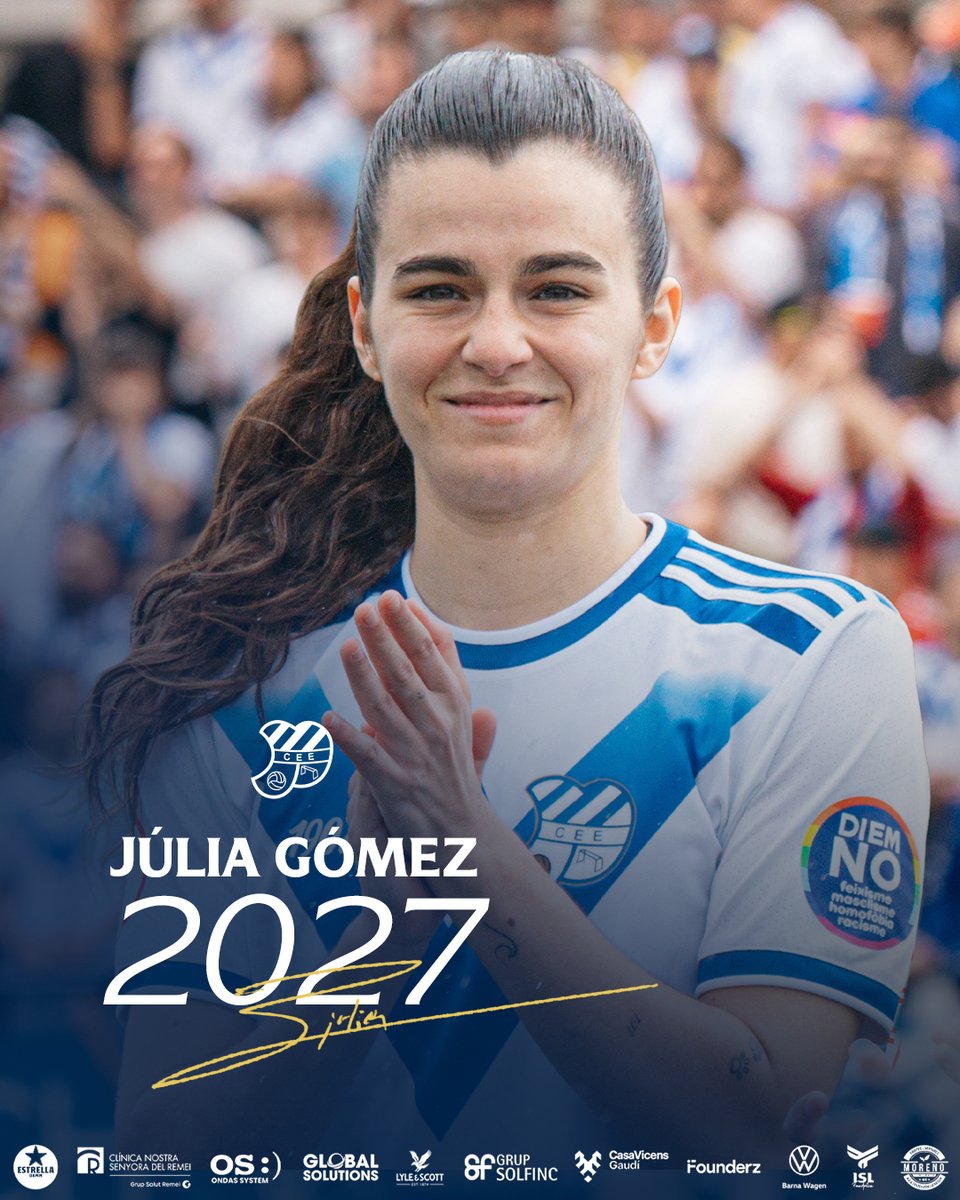 ✍️ JÚLIA GÓMEZ 2⃣0⃣2⃣7⃣

La jugadora de 19 anys renova amb l'Europa per a les dues temporades vinents!

🔗 Més info: ceeuropa.cat/component/k2/j…

#JúliaGómez2027
