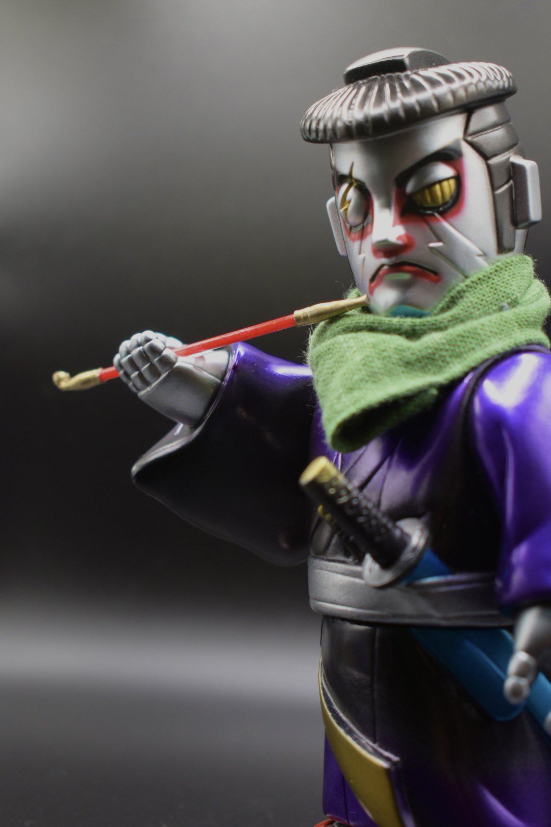 スーフェス91 サムライドール 鴉天狗 半蔵門 samuraidoll サムライドール 大江戸ROAOTS 半蔵門 鴉天狗 ソフビ 開封済み