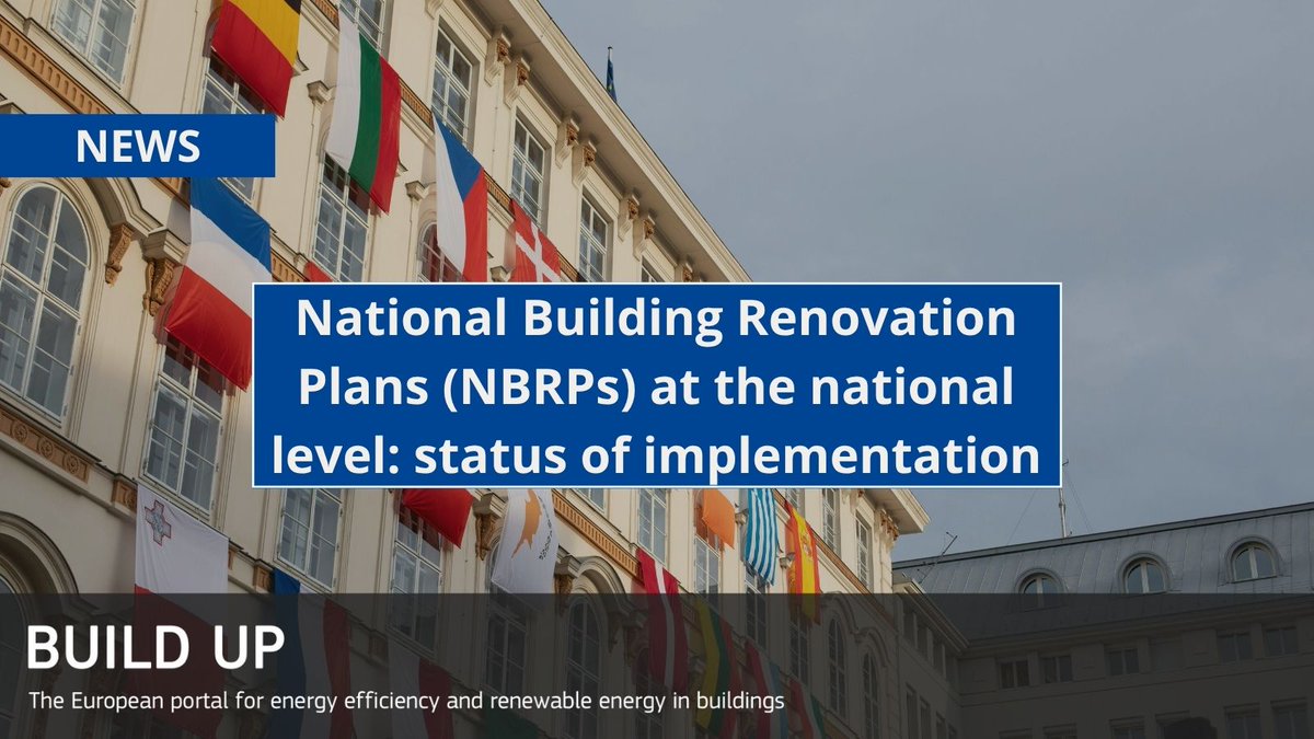 🔍As our #NBRP series continues, we spotlight Denmark and Finland—two countries where inclusive consultation, climate alignment, and innovation are driving the development of ambitious renovation strategies under the recast #EPBD.

Read here more 👉 linkedin.com/feed/update/ur…