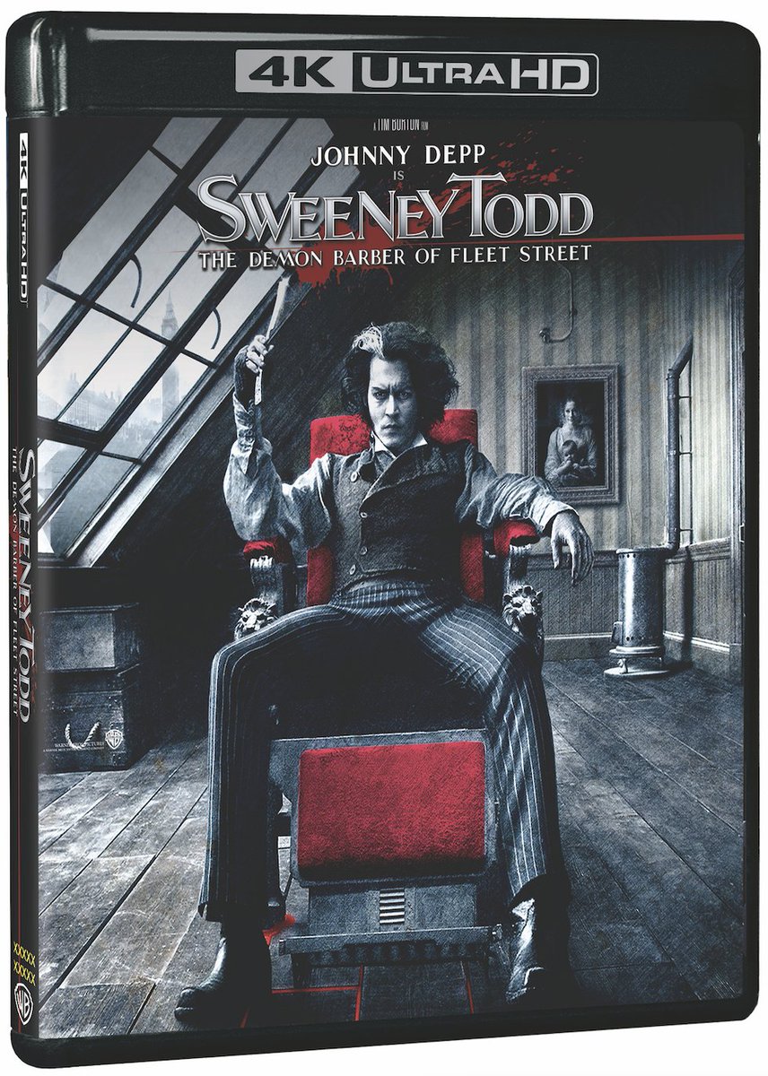 Sweeney Todd: The Demon Barber of Fleet Street is available now on 4K UHD for the first time – and we've got three copies to give away!

To be in with a chance of winning one, just follow us and share this post! 💈