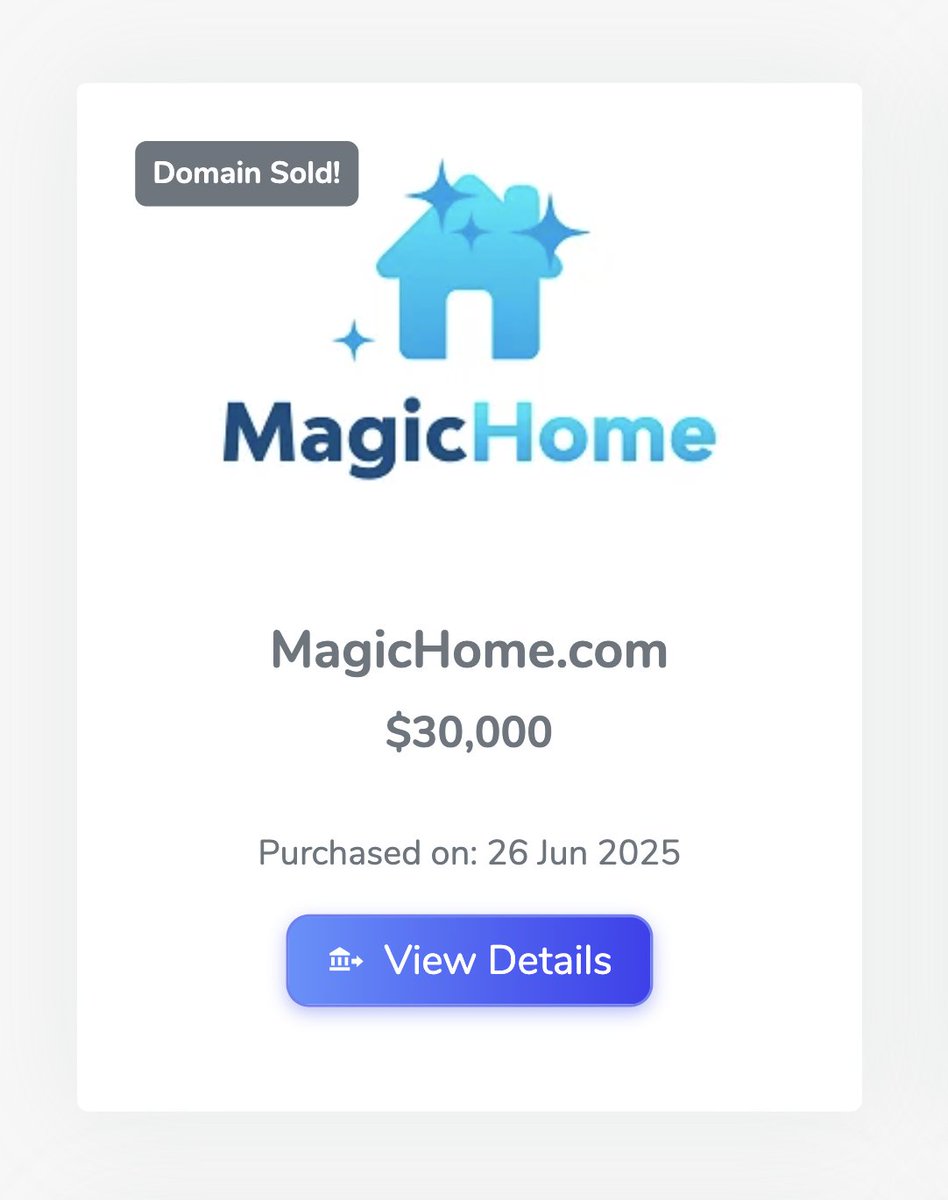 📜 Michael Rader (Nameoffice.) (@_nameoffice) on Twitter photo Domains sold last week at <a href="/atomHQ/">Atom.com</a>!  Won this domain at @GoDaddyAuctions in 2023 for $5,333.00. 🔥 Domains sold last week at <a href="/atomHQ/">Atom.com</a>!  Won this domain at @GoDaddyAuctions in 2023 for $5,333.00. 🔥