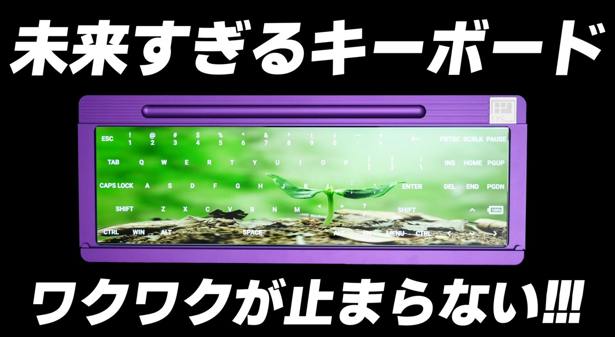 DS Pixel Keyboard レビュー
👉 youtu.be/JZSgmFB6K7A