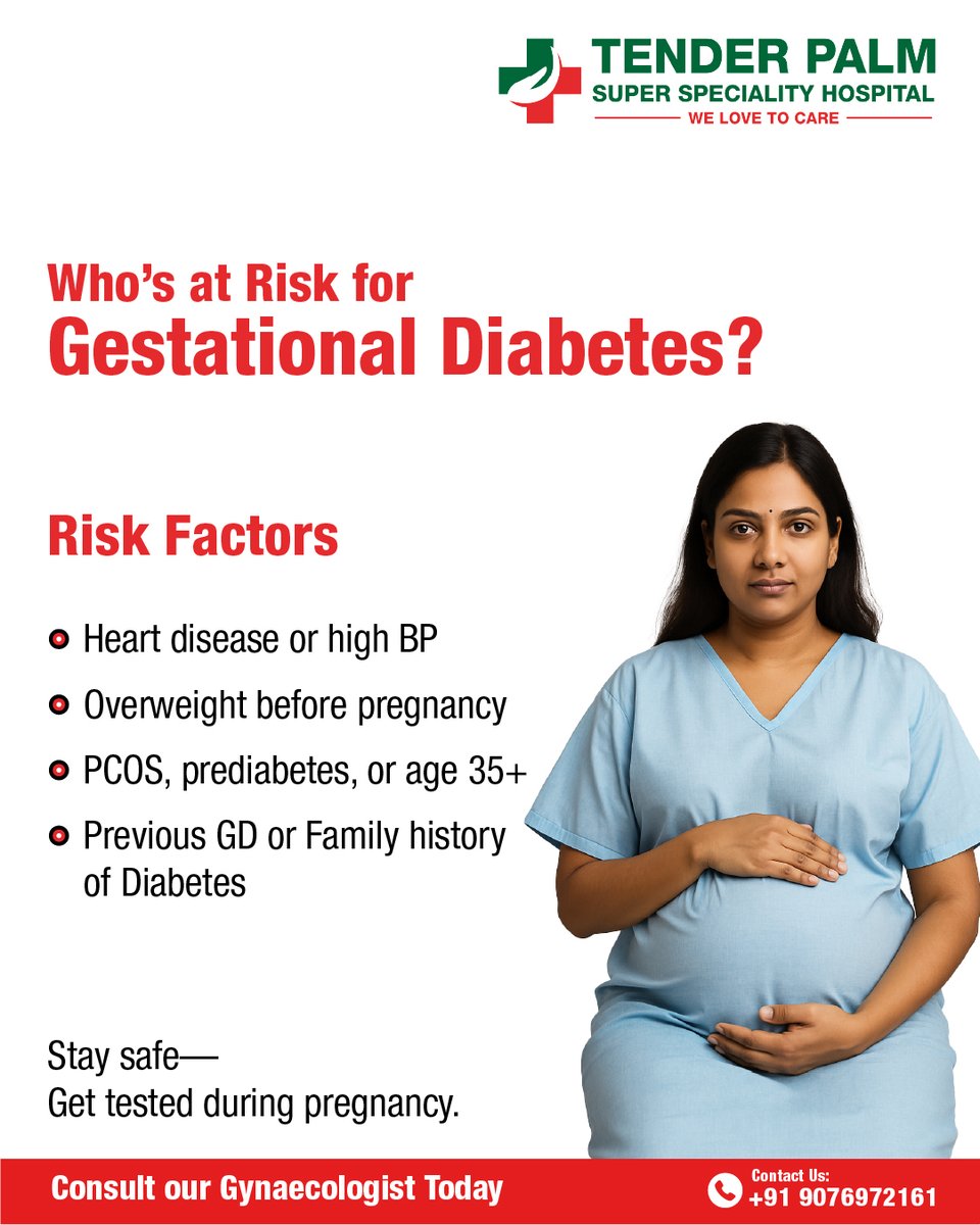 Pregnancy &amp; High Sugar?
Gestational Diabetes – a common pregnancy condition with no clear symptoms, but it can affect both the mother and baby.

Get tested early.
32m