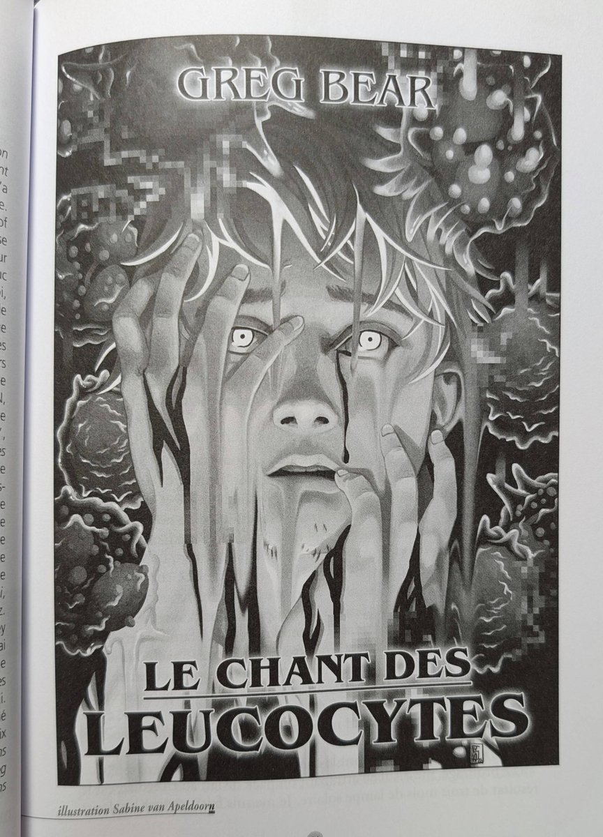Merci à nouveau à <a href="/lebelial/">Le Bélial'</a>  pour leur confiance et leur fidélité ! J'ai eu l'occasion d'illustrer la nouvelle "Le chant des leucocytes" par Greg Bear pour le n°119 de #Bifrost .