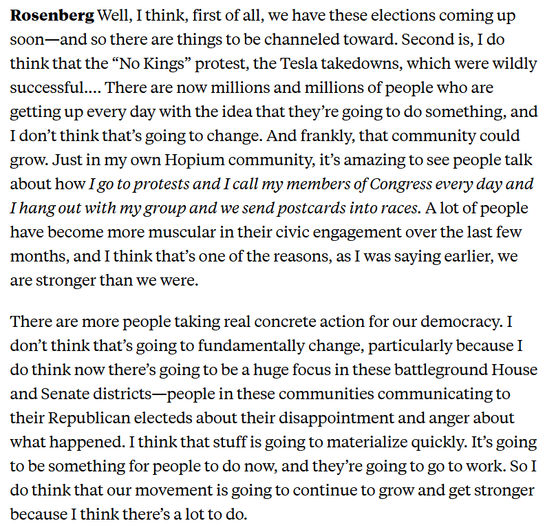 Greg Sargent (@gregtsargent) on Twitter photo Remarkable point from <a href="/SimonWDC/">Simon Rosenberg</a> here: The sheer unbridled sadism and dehumanization that Trump is unleashing on countless Americans and immigrants alike has to be a major part of what Dems campaign against from here on out.
Our exchange on this:
newrepublic.com/article/197622… Remarkable point from <a href="/SimonWDC/">Simon Rosenberg</a> here: The sheer unbridled sadism and dehumanization that Trump is unleashing on countless Americans and immigrants alike has to be a major part of what Dems campaign against from here on out.
Our exchange on this:
newrepublic.com/article/197622…