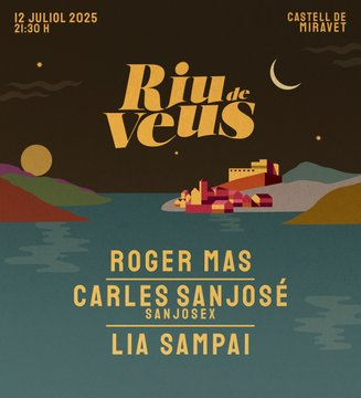 🏰 Dissabte el pati d'armes del castell de Miravet es convertirà en l'escenari del #RiudeVeus! 

🎶Un nou festival dedicat a la música i a la llengua catalana, en un emplaçament únic. Amb les actuacions de Roger Mas, Sanjosex i Lia Sampai.

📅Ds. 12/07
👉gen.cat/4ea2czu