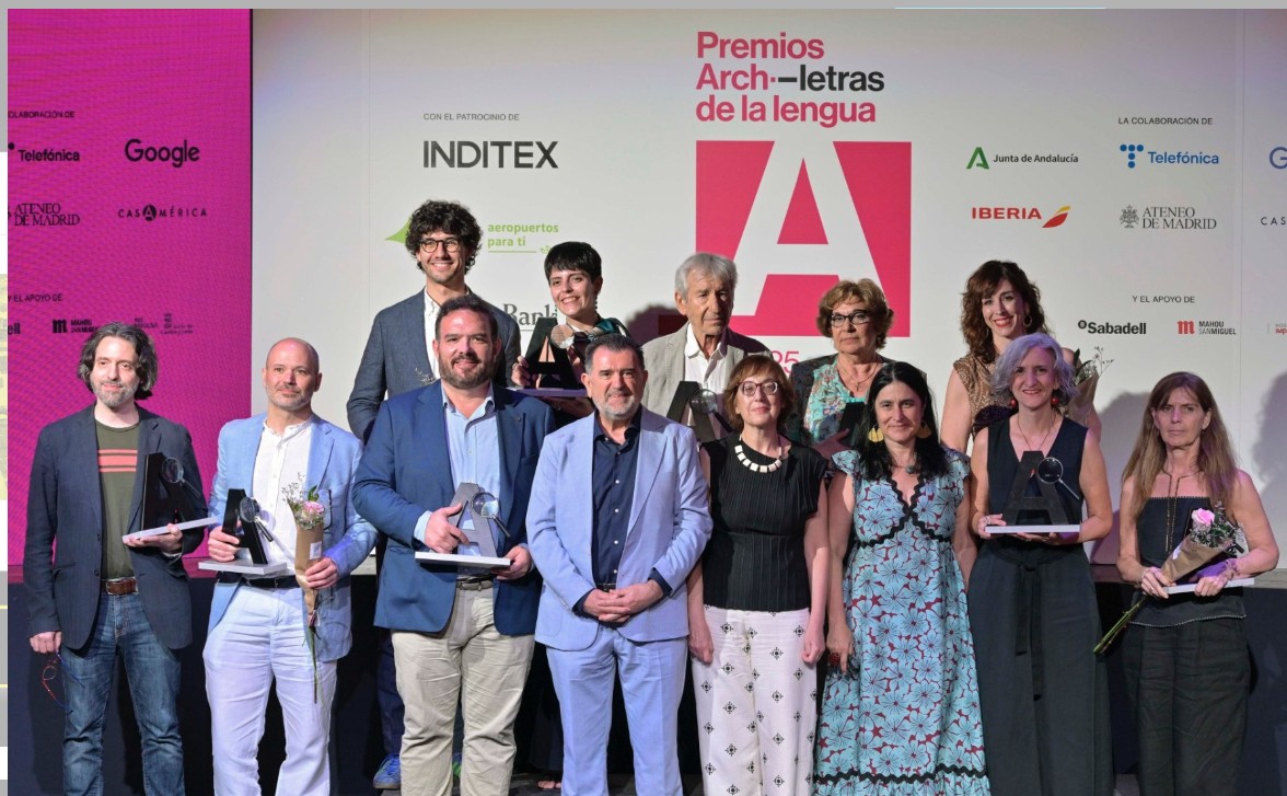 La web de la salud (@lawebdelasalud1) on Twitter photo Premio <a href="/archiletras/">Archiletras</a> a quienes fortalecen el impacto social y cultural del idioma español
<a href="/casamerica/">Casa de América</a> <a href="/InstCervantes/">Instituto Cervantes</a> <a href="/ASILIMorg/">Asilim</a> <a href="/Historia152/">Historia15</a> <a href="/unisevilla/">Universidad de Sevilla</a> <a href="/FCEMexico/">Fondo de Cultura Económica</a> <a href="/ujaen/">Universidad de Jaén</a> <a href="/Pergamo_Lib/">Pérgamo</a> <a href="/arsenioescolar/">Arsenio Escolar</a>
lawebdelasalud.com/premio-archile… Premio <a href="/archiletras/">Archiletras</a> a quienes fortalecen el impacto social y cultural del idioma español
<a href="/casamerica/">Casa de América</a> <a href="/InstCervantes/">Instituto Cervantes</a> <a href="/ASILIMorg/">Asilim</a> <a href="/Historia152/">Historia15</a> <a href="/unisevilla/">Universidad de Sevilla</a> <a href="/FCEMexico/">Fondo de Cultura Económica</a> <a href="/ujaen/">Universidad de Jaén</a> <a href="/Pergamo_Lib/">Pérgamo</a> <a href="/arsenioescolar/">Arsenio Escolar</a>
lawebdelasalud.com/premio-archile…