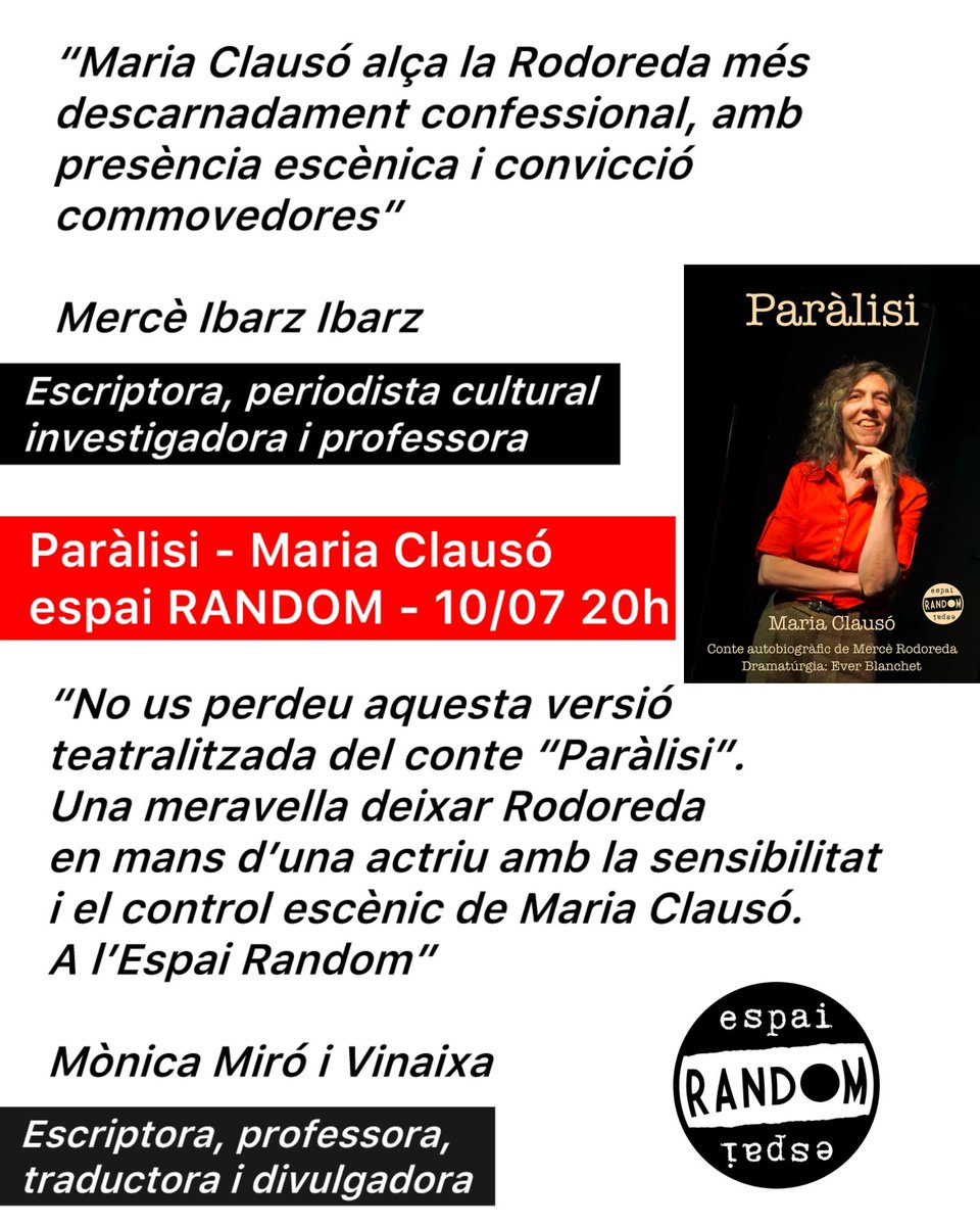 Rebre de persones coneixedores de l'obra de #MercèRodoreda aquests comentaris, ens omple d'alegria! Moltes gràcies!