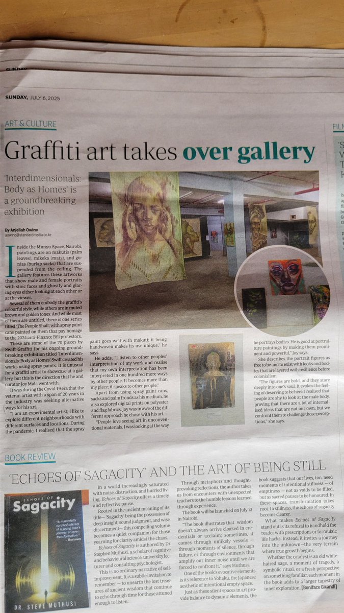 rare_PhD's tweet image. &apos;INTERDIMENSIONALS: BODY as HOMES&apos; exhibition 
@swiftgraffiti  &quot; I listen to other peoples&apos; interpretation of my work and realise that my own interpretation has been interpreted in one hundred more ways by other people. It becomes more than my piece; it speaks to other people.&quot;