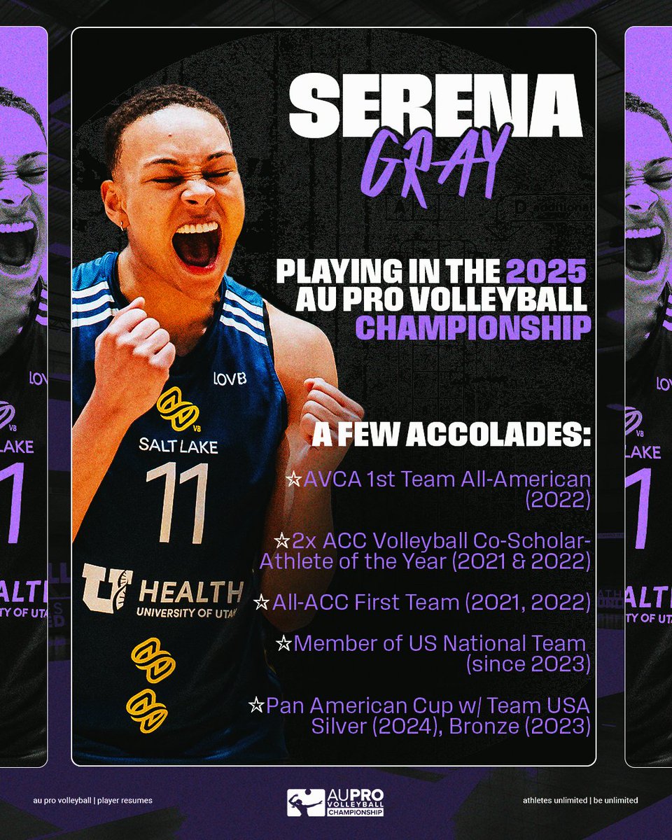 what better way to start World Volleyball Day than with an official announcement that <a href="/Serrena7Gray/">Serena Gray</a> is joining AU for the 2025 season 🤯🏐

👉 auprosports.com/read/serena-gr…

#AUProVB