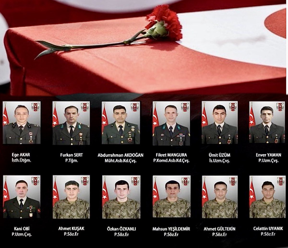 Ruhunuz şad, mekanınız cennet olsun. #SehidinVarTürkiye