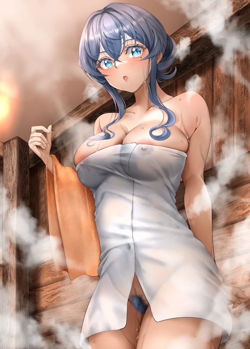 すごく遅くなりましたが
skebリクエスト&ブーストありがとうございました!

ゴトランド
提督と一緒にサウナ～ 