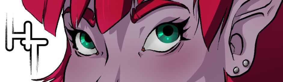 Working on a Commission guide to hand out to people online and in person at conventions. Going to include examples of the full version of this image as linework, cel-shaded (above) and fully painted.

Come check out the full image at patreon.com/HueTwoArt 

#art