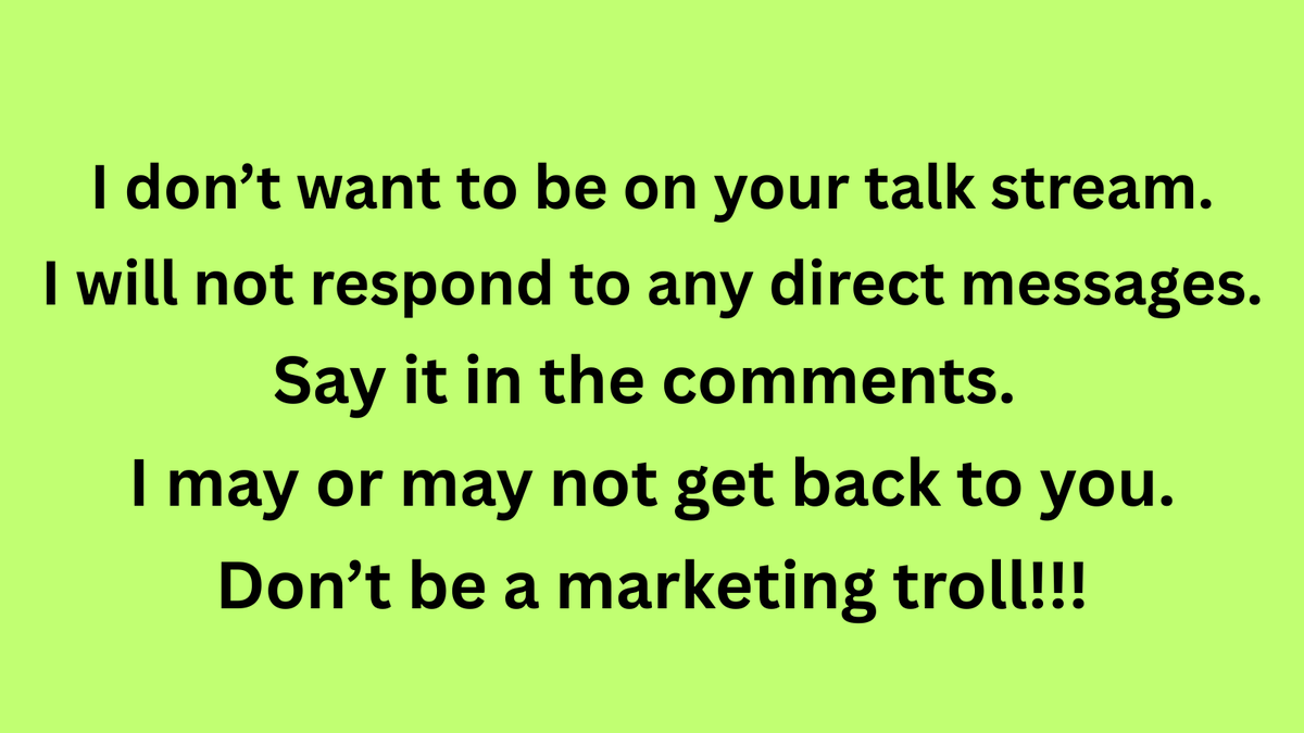 For those out here on X which are real people, how can we get rid of all the scammers and marketing experts other than blocking individuals. We need a code word or something which immediately goes:  waste of time. If your real, comment.