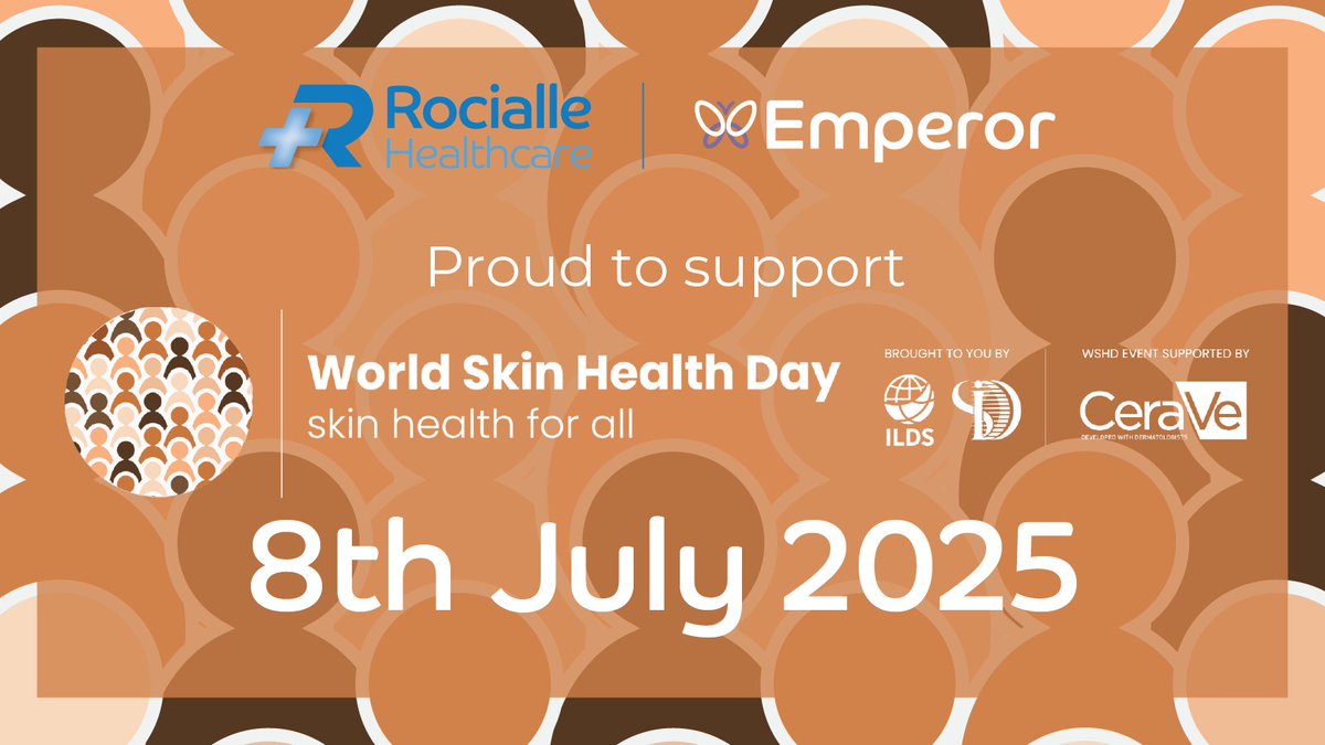 Emperor is dedicated to helping patients and healthcare professionals protect and restore skin integrity every day.
Let’s continue to promote education, innovation, and compassionate care, so everyone can feel confident in the skin they’re in. 

worldskinday.org
#WSHD2025