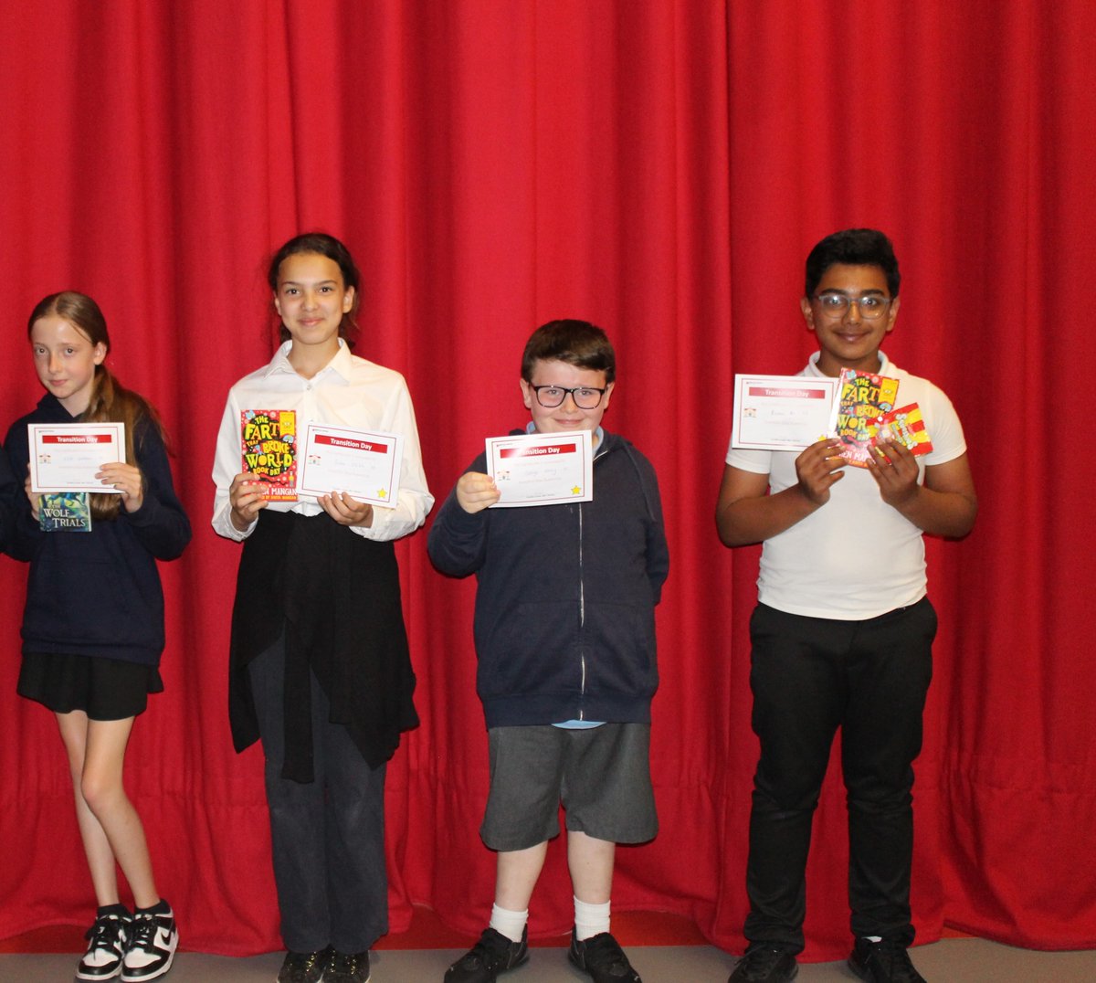 Transition Day was a huge success, and all of the students were fantastic!
However, these students were our Transition Day Superstars – they truly stood out to our staff for their positivity, engagement &amp; enthusiasm.
Well done to all of you! 💫 
#TransitionDay #Superstars #Proud