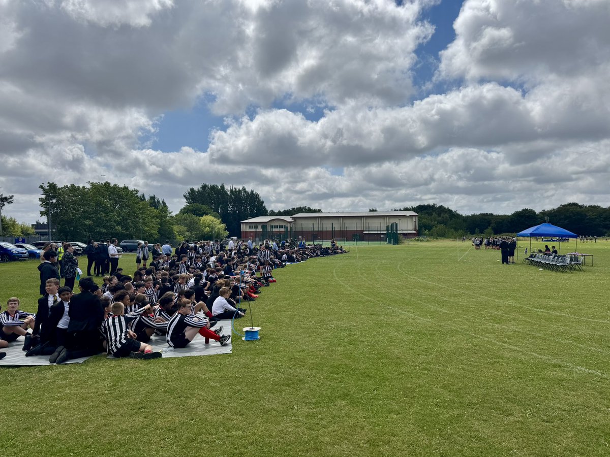 SMAliverpool's tweet photo. Sports Day is well underway on this (sort of) sunny day. Well done to all competitors, we're very proud of you! 🤩🎉 https://t.co/krHNBLwQfm