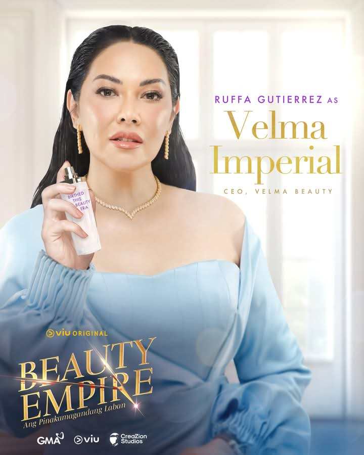KB Mulawin Ofelia 01 (@ojabonete_) on Twitter photo My idol Ruffa Gutierrez as Velma Imperial, Ceo Velma beauty.
#BESumakses
BEAUTY EMPIRE
<a href="/KapusoBrigade/">KAPUSO BRIGADE</a>
<a href="/MulawinBatalion/">KB:MULAWIN BATTALION</a> My idol Ruffa Gutierrez as Velma Imperial, Ceo Velma beauty.
#BESumakses
BEAUTY EMPIRE
<a href="/KapusoBrigade/">KAPUSO BRIGADE</a>
<a href="/MulawinBatalion/">KB:MULAWIN BATTALION</a>